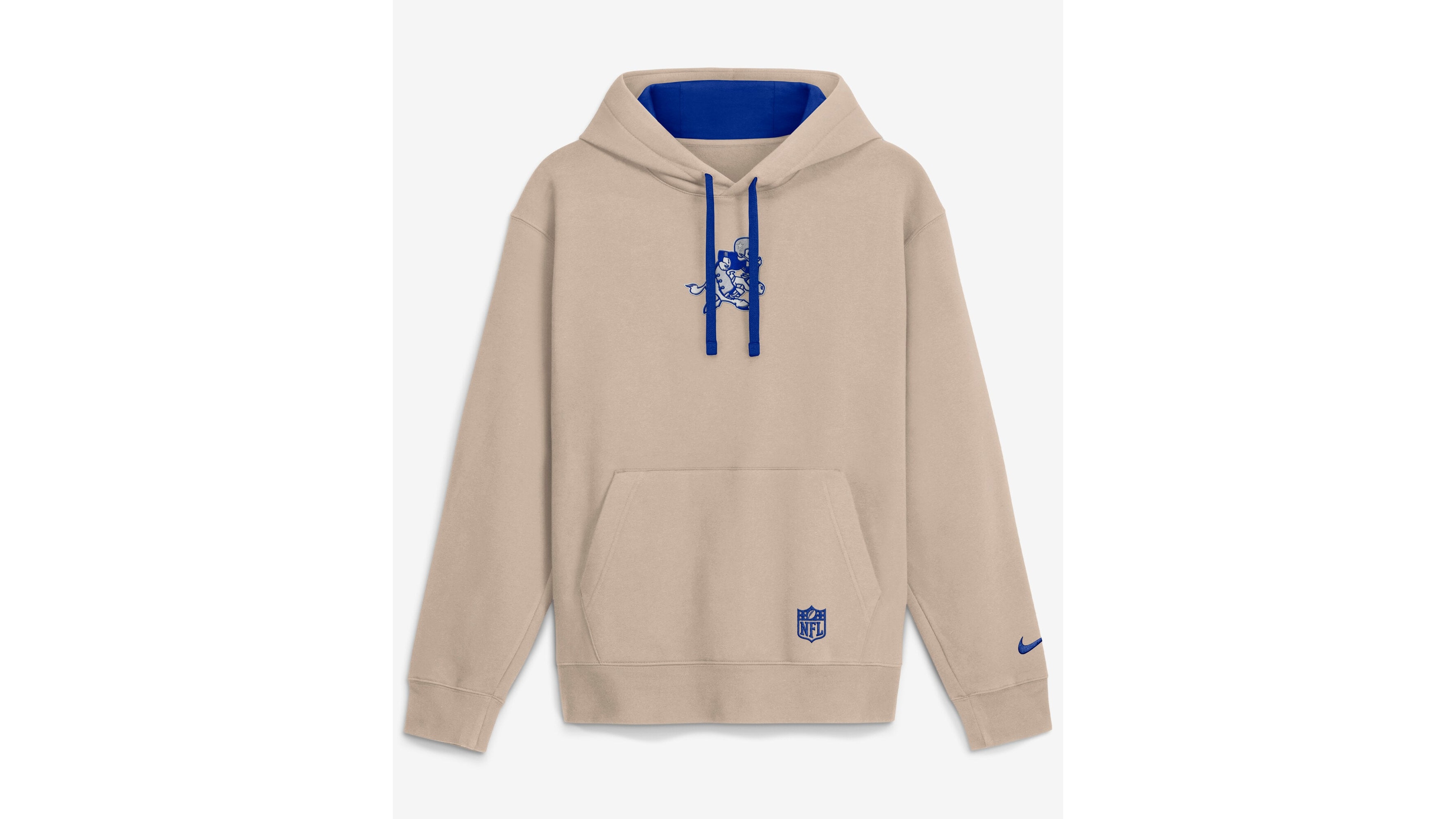 Nike Men's Sand Dallas Cowboys Rewind Club Hoodie