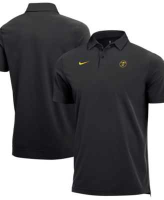 Men's Black Denver Nuggets 2026/27 Dri-FIT Coaches  Polo Shirt