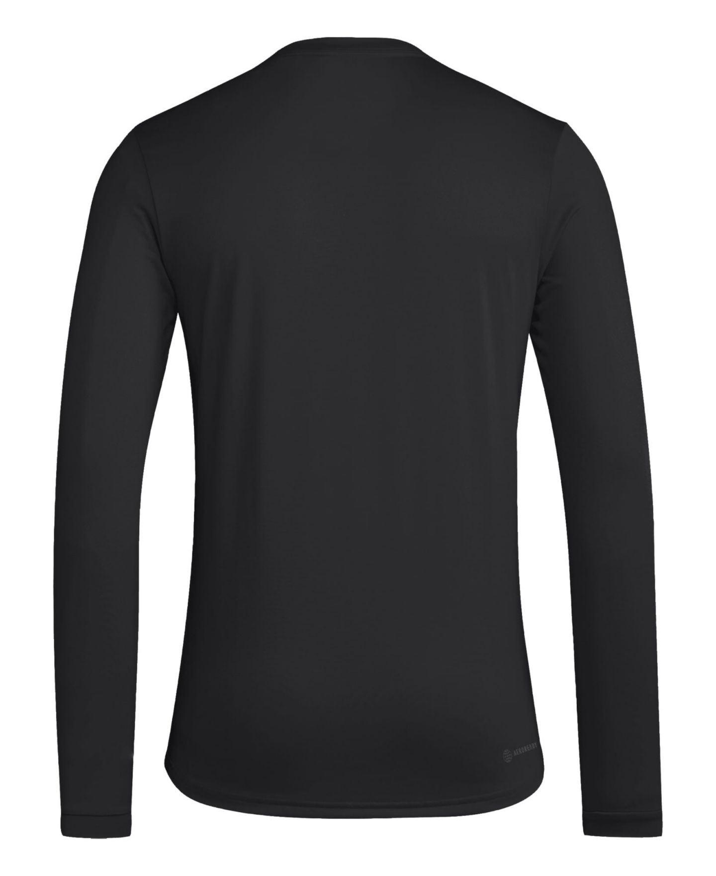 Мужская футболка adidas Black Louisville Cardinals Basketball Icon Pregame Long-Sleeves — фото 2