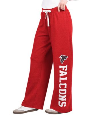 Women's Red Atlanta Falcons Field Wide Leg Sweatpants