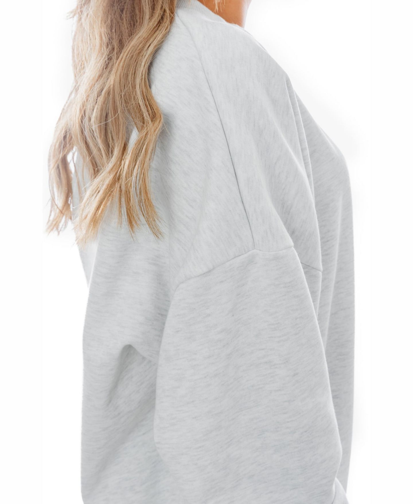Женская толстовка Gameday Couture Gray Miami Hurricanes Premium Fleece Drop Shoulder Oversized Pullover — фото 2