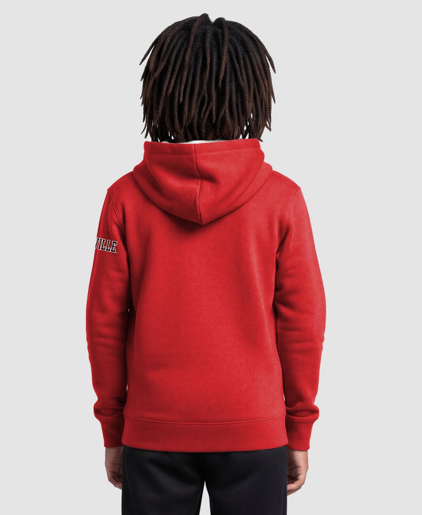 Детское худи Champion Red Louisville Cardinals Fleece — фото 6