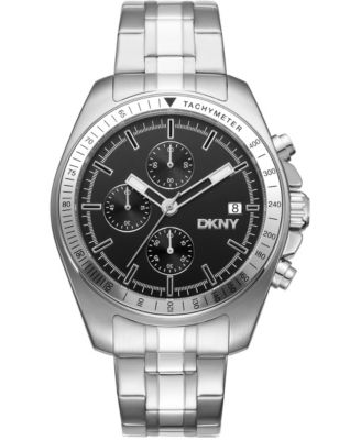 Men's Quartz Silver Stainless Steel Bracelet Watch