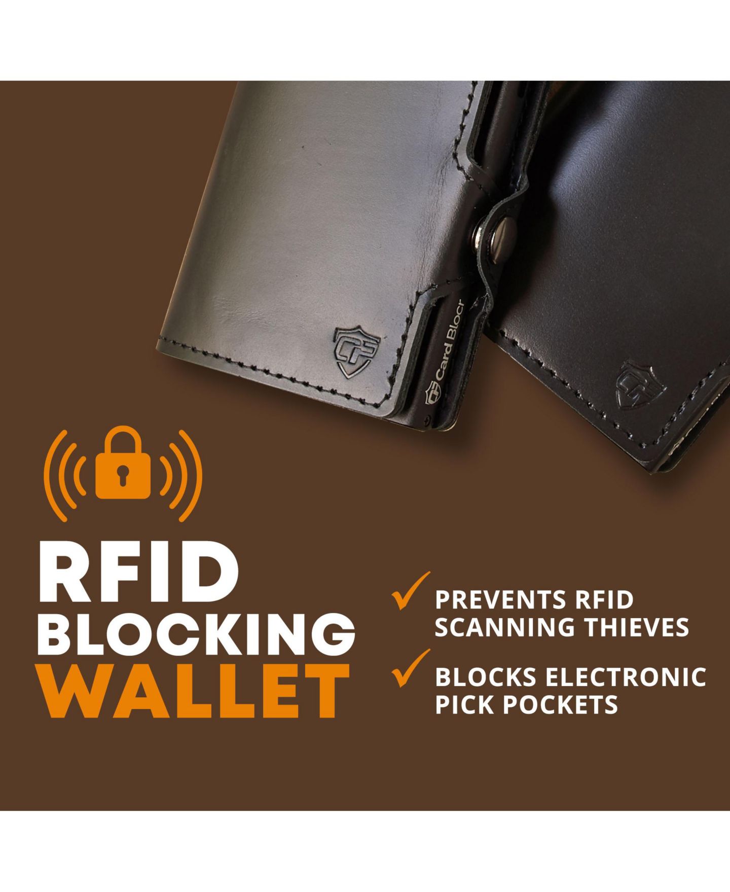 Мужской кошелёк Conceal Plus Card Blocr Pop Up Wallet for Men - Slim Metal RFID Blocking Card Holder (4-6 Cards Ejector) - Minimalist Wallet with Internal Cash + ID, цвет: Чёрный — фото 11