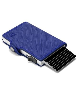 RFID Pop Up Wallet for Women - Slim Minimalist Credit Card Holder (4-6 Card Capacity) - Aluminum Metal Case