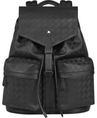Men's Panorama Leather Laptop Backpack