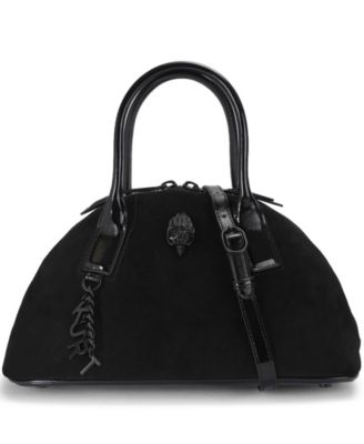 Sloane Suede Medium Bowling Bag