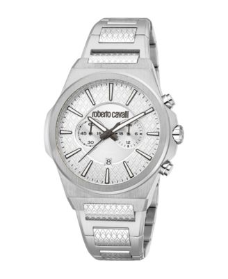 Men's Quartz Chronograph Stainless Steel Bracelet Watch