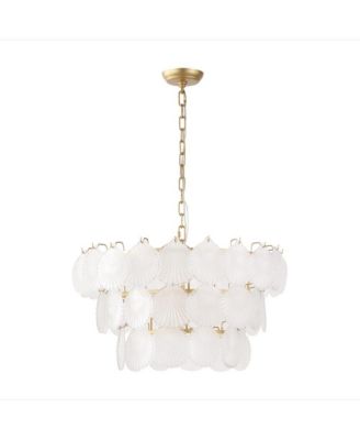 Gutierrez 3 Tier Glass Chandelier