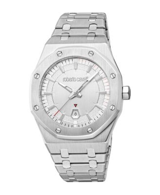 Men's Quartz Stainless Steel Bracelet Watch, 42mm
