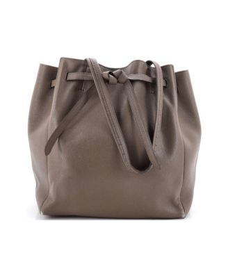 Medium Phantom Tie Cabas Tote Leather