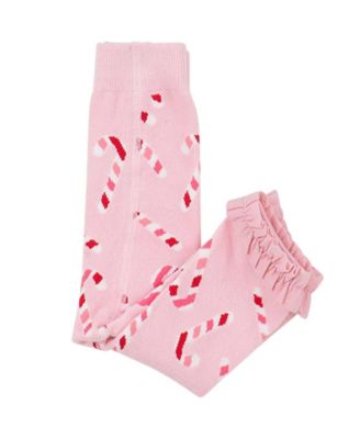 Baby Girls 0-24M Patterned Footless Ruffle Tights