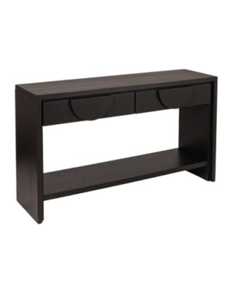 Modern Console Table with Storage Drawers