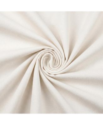 Luminea Whiteton Poplin Fabric By The Yard 58 Inch Wide 110 GSM Combed Cotton