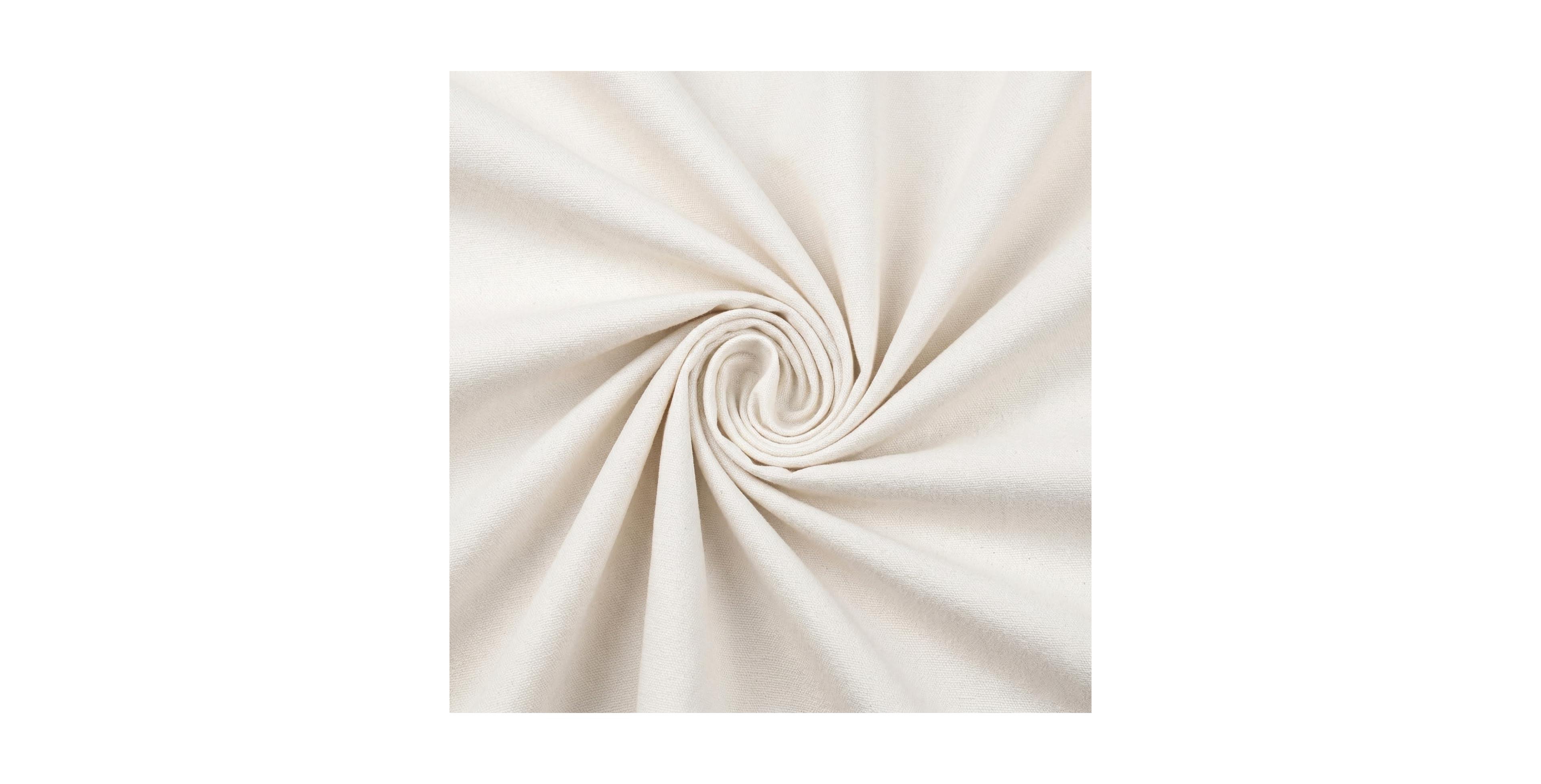 Aeelike Luminea Whiteton Poplin Fabric By The Yard 58 Inch Wide 110 Gsm Combed Cotton
