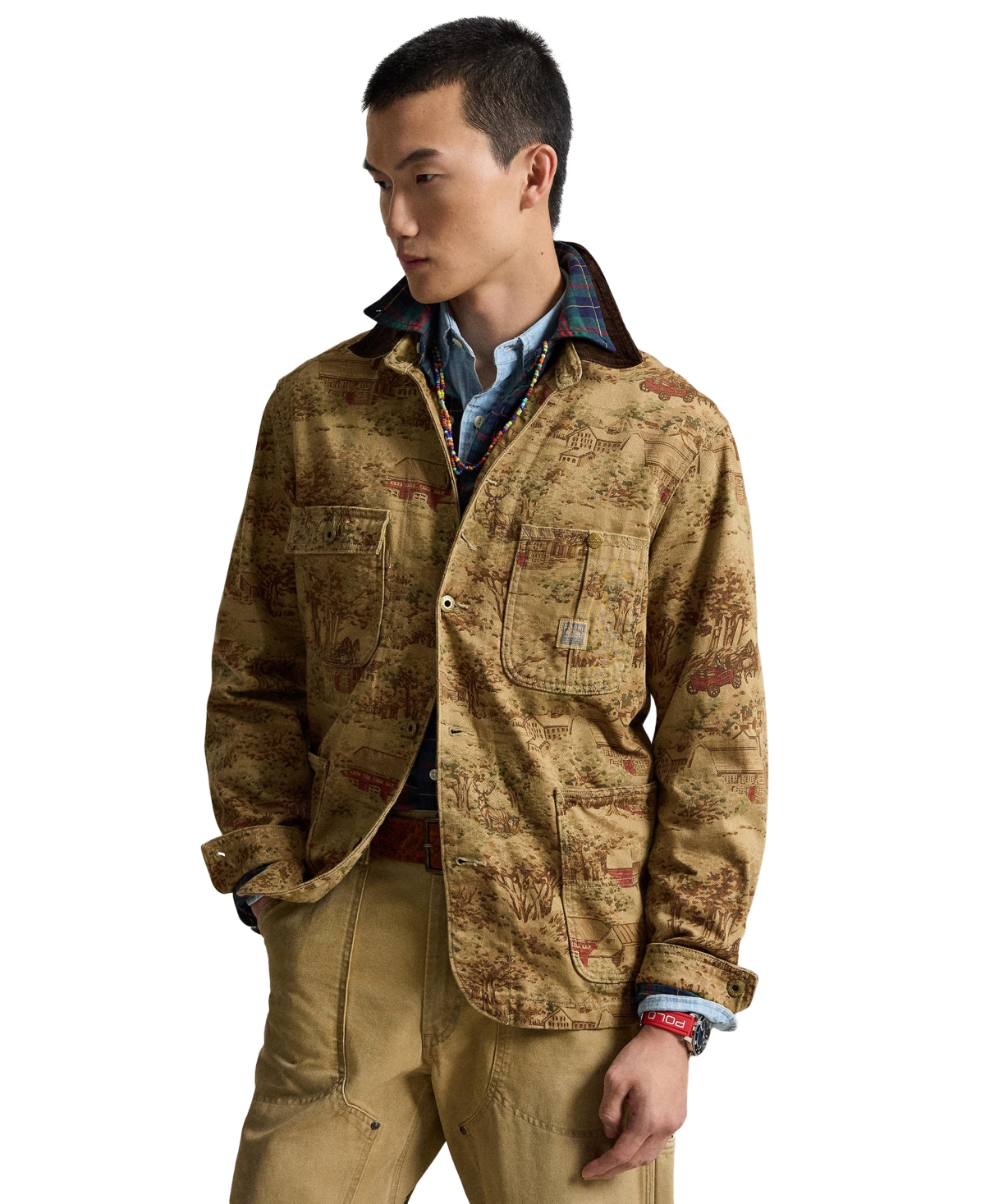 Polo Ralph Lauren Men's Printed Utility Jacket - North Row