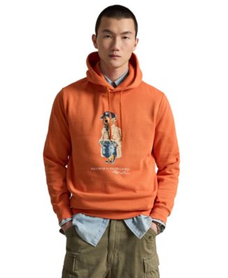 Men's Polo Bear Fleece Hoodie