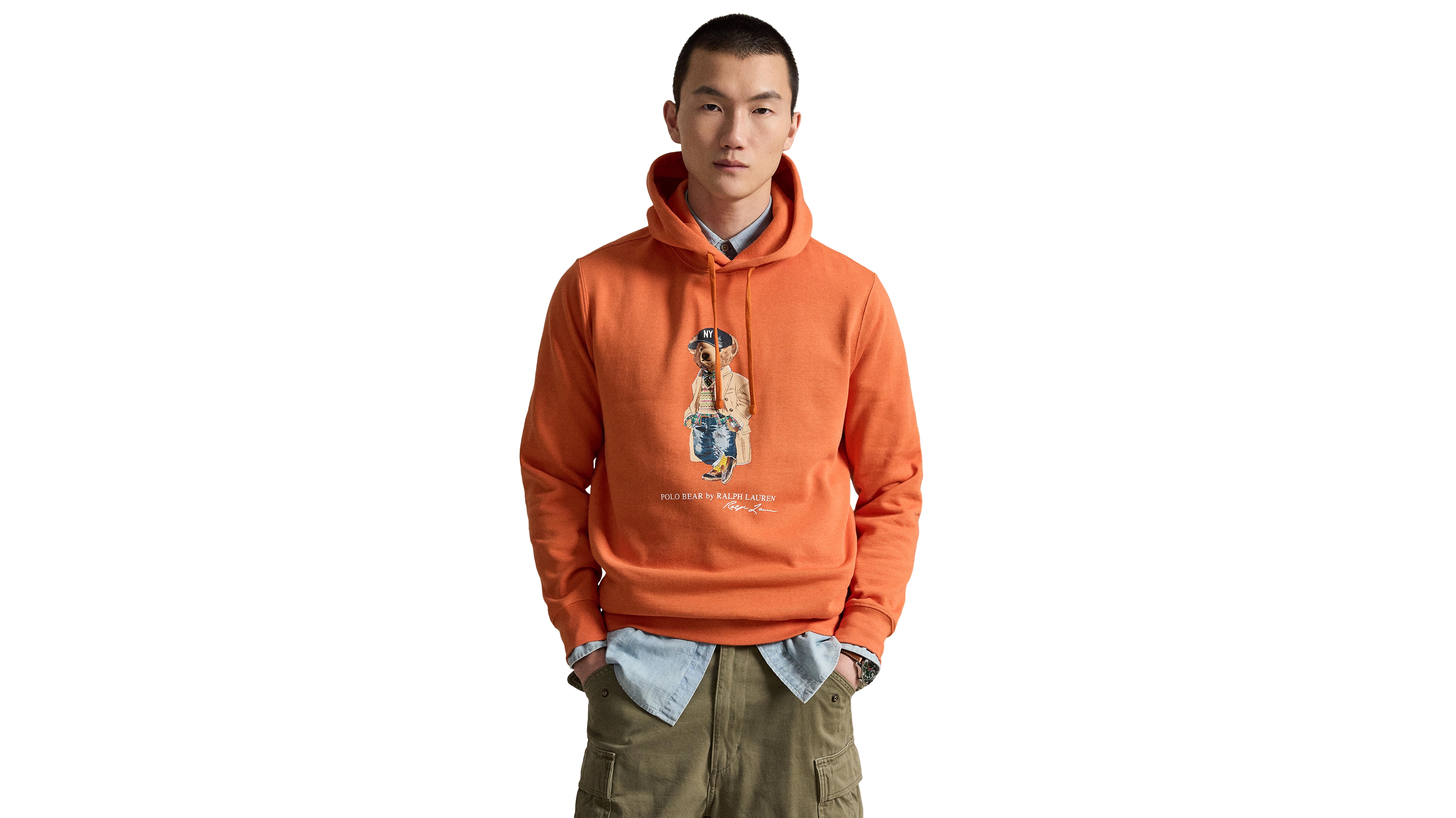 Polo Ralph Lauren Men's Bear Fleece Hoodie