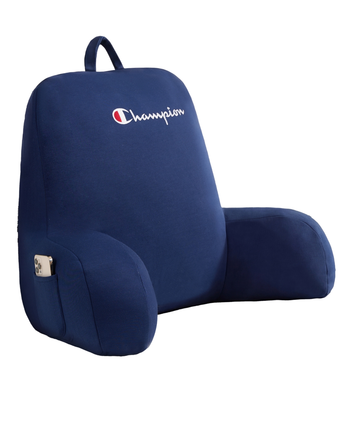 Champion Jersey Knit Backrest Pillow, 29" x 24.5" - Navy