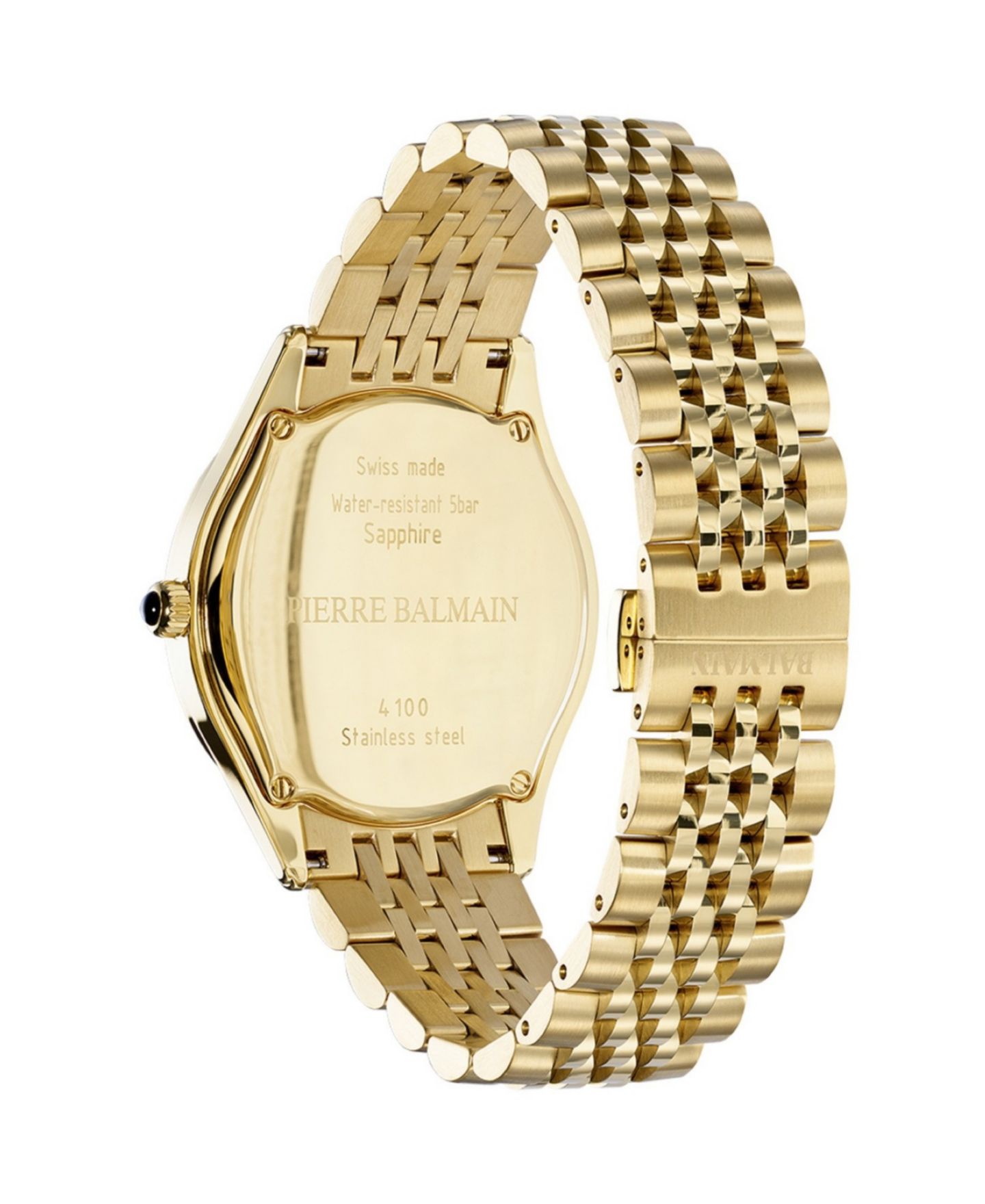 Мужские часы Balmain Swiss Quartz Classic R Gold-Tone Stainless Steel 41mm — фото 3