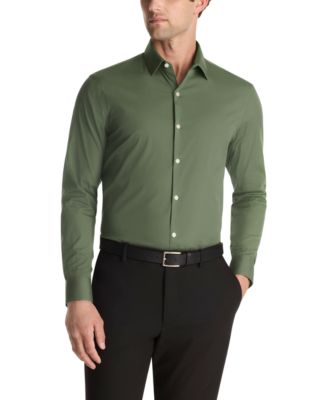 Men's Slim-Fit Stretch Dress Shirt