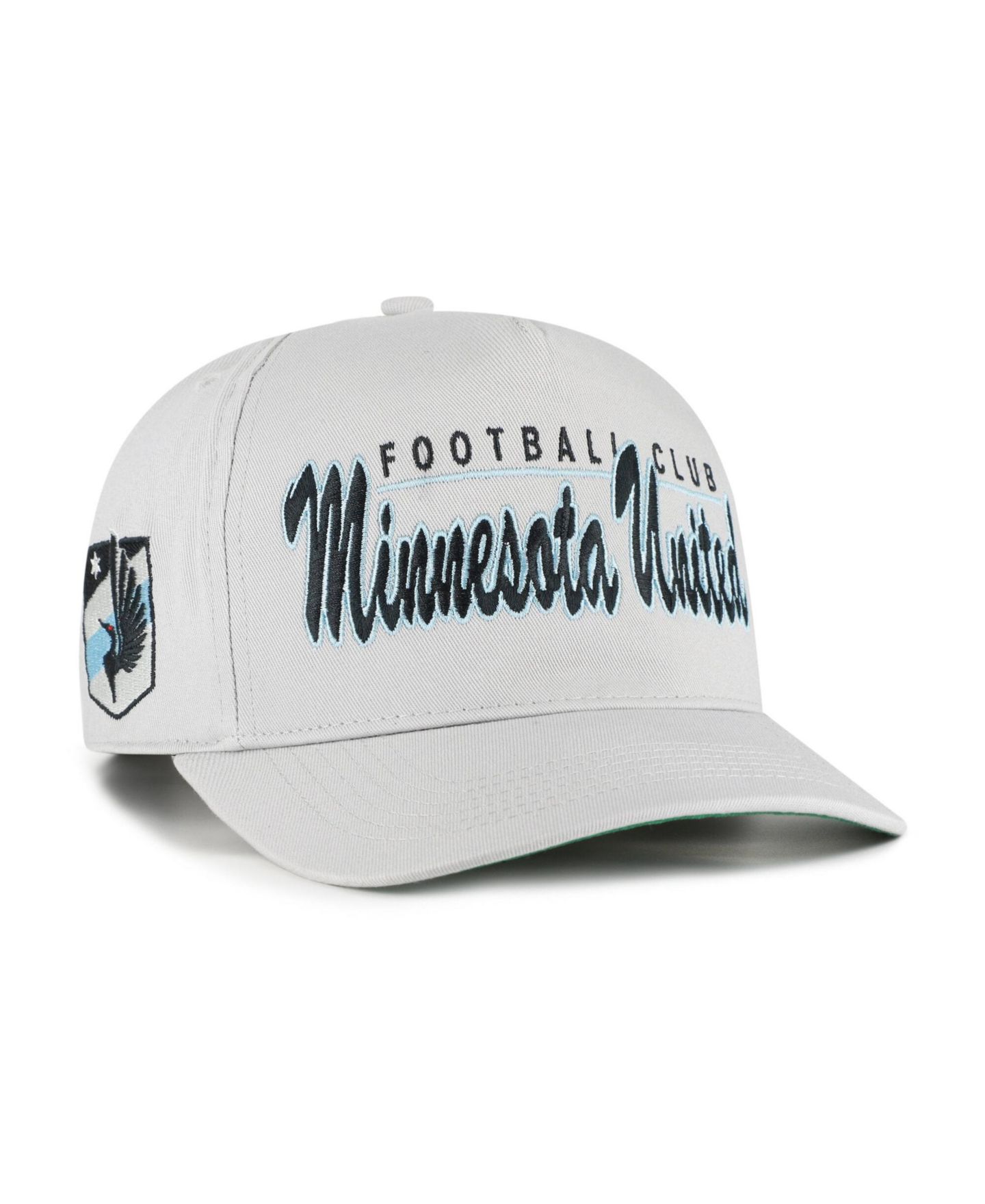 Мужская кепка '47 Brand Gray Minnesota United FC Brush mark Hitch Adjustable Hat — фото 1