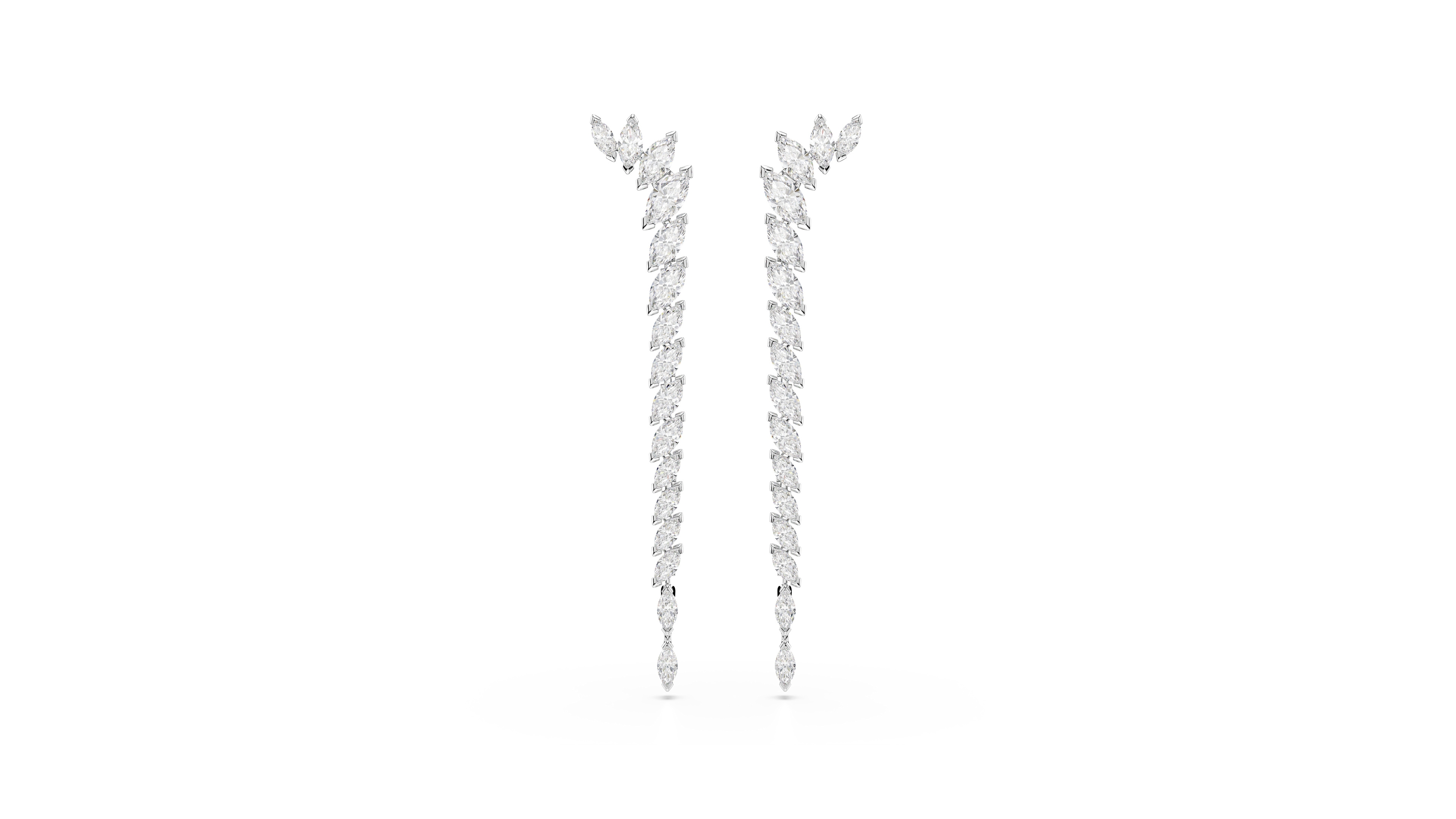 Swarovski Crystal Marquise Drop Earrings