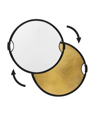 Circular Collapsible 22-Inch Two-Sided Reflector for Tripods