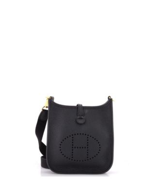 Pre-Owned HERMES TPM Evelyne Bag Gen III Clemence