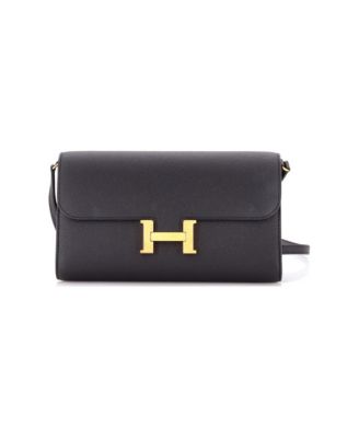 Pre-Owned HERMES Constance To Go Wallet Epsom