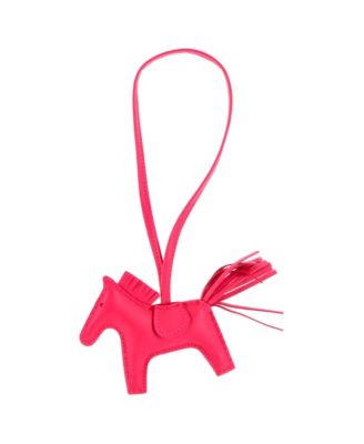 Pre-Owned Herm&egrave;s Rodeo Leather Bag Charm