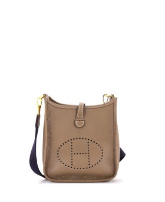 Pre-Owned HERMES TPM Evelyne Bag Gen III Clemence