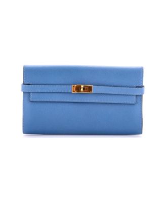 Pre-Owned Herm&egrave;s Long Epsom Kelly Wallet