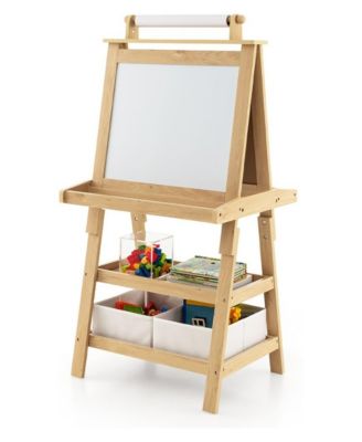 3-in-1 Double-Sided Storage Art Easel, for Drawing, Painting and Creative Activities