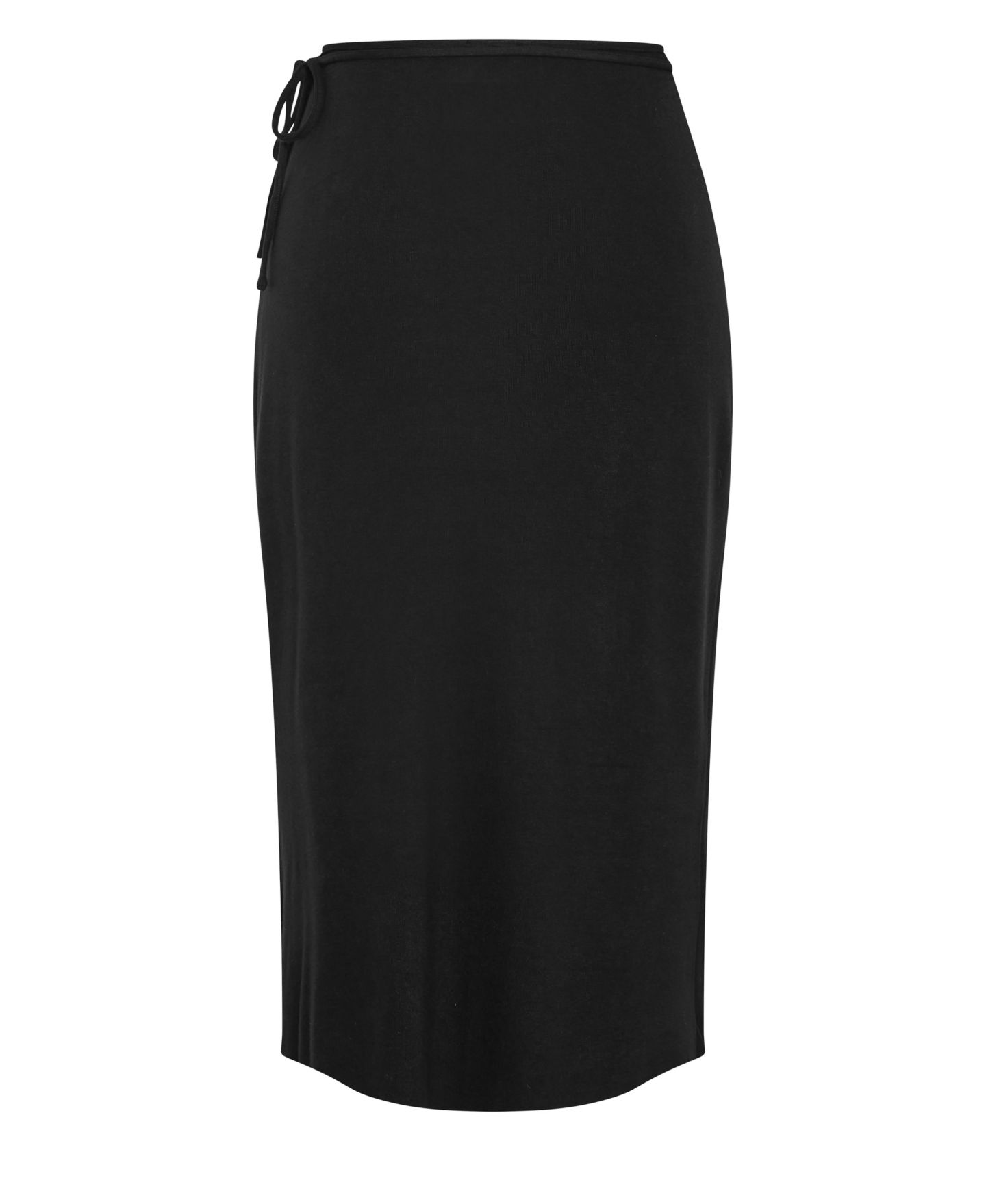 Женская юбка CITY CHIC Plus Size Callie Wrap Knit Midi, цвет: Чёрный — фото 5