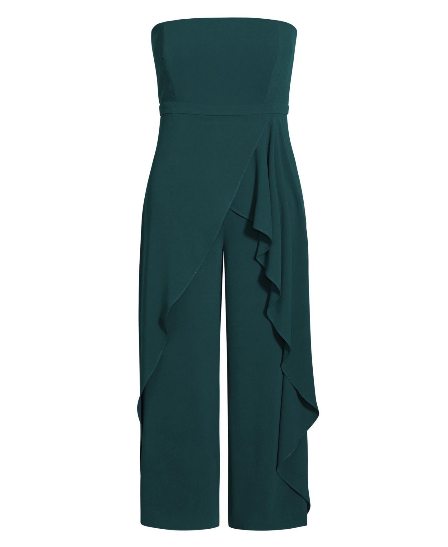 Женский комбинезон CITY CHIC Attract Jumpsuit, цвет: Изумрудный — фото 17