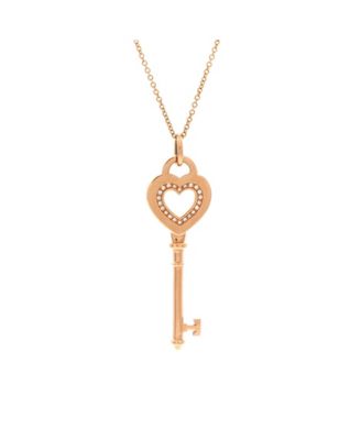 Heart Key Pendant Necklace