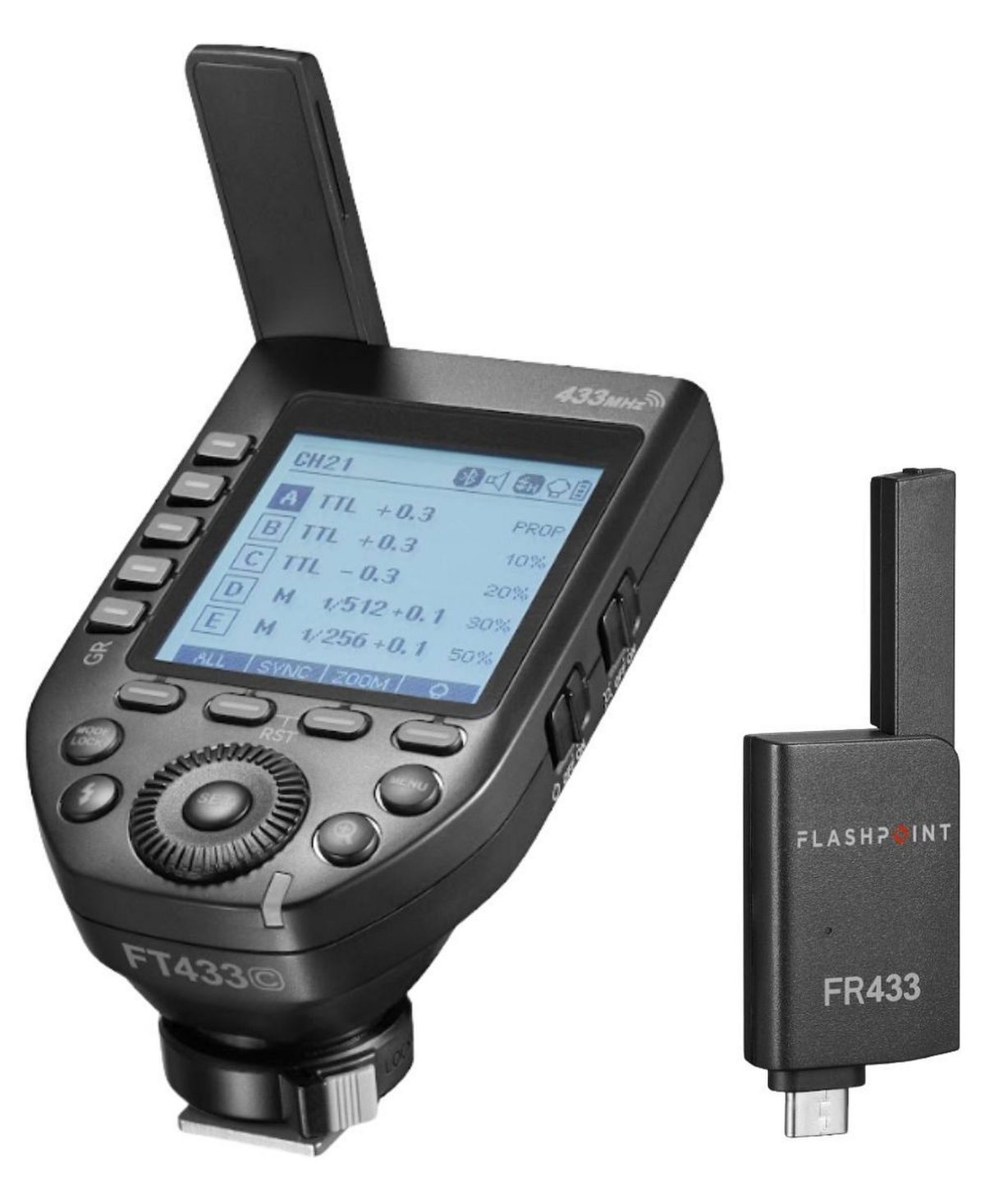 Flashpoint FT433C Ttl Wireless Trigger 2.4GHz Radio Control Flash Trigger