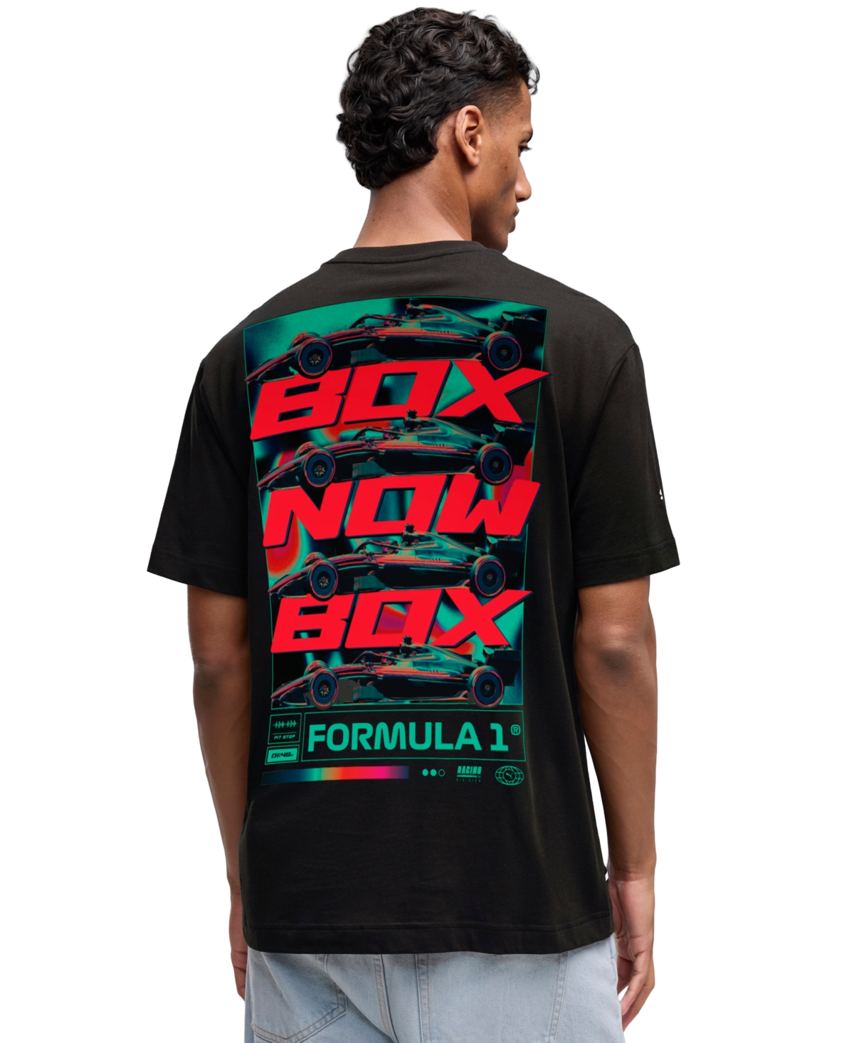 Puma Men's F1 Vegas Short-Sleeve Graphic T-Shirt - Puma Black