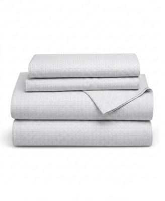 Cotton Brushed Flannel 4-Piece Sheet Set, Queen