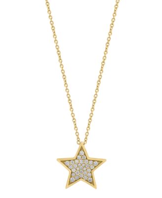 Lab-Grown Diamond Round Pendant (1/3 ct. t.w.) in 14k Gold over Sterling Silver or Sterling Silver