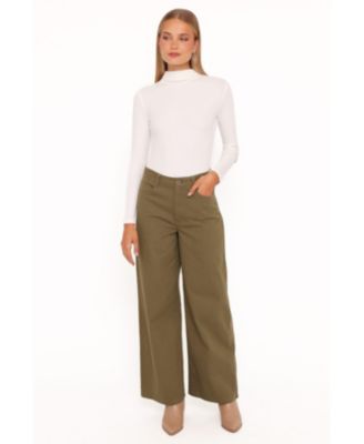 Women's Brynn High-Rise Straight-Leg Pants