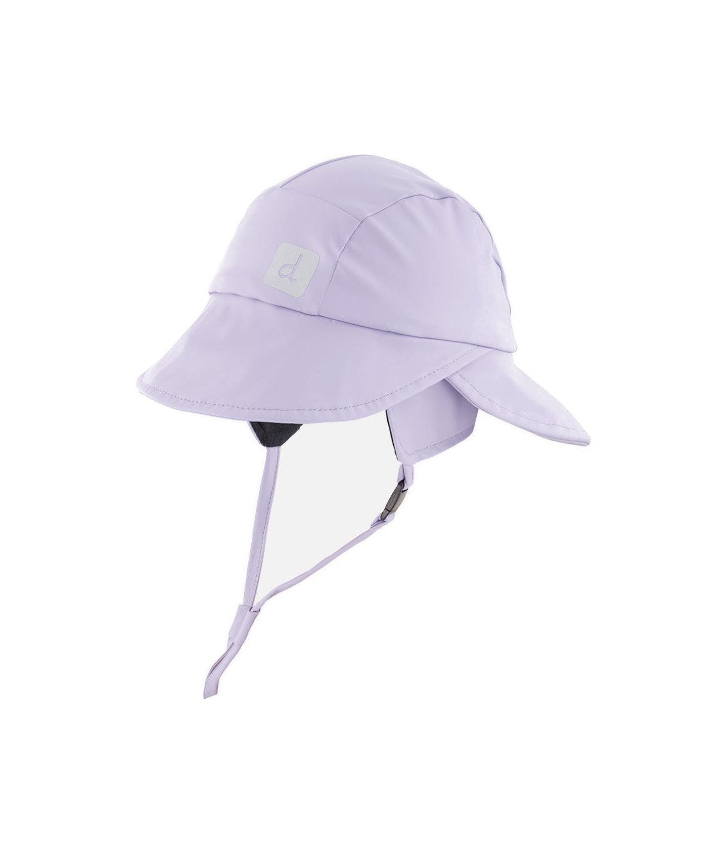 Головной убор Deux par Deux Waterproof Bucket Rain Hat для девочек, цвет: Розовато-лиловый — фото 1