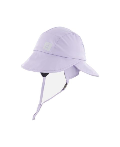 Головной убор Deux par Deux Waterproof Bucket Rain Hat для девочек, цвет: Розовато-лиловый