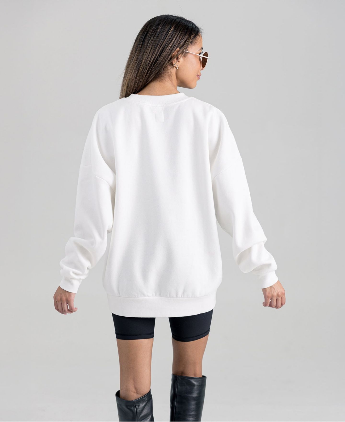 Женская толстовка Gameday Couture White Alabama Crimson Tide Alumni Era Oversized Premium Fleece — фото 2