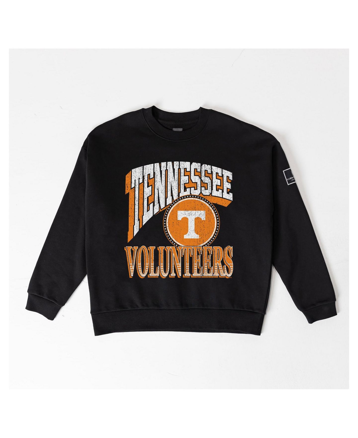 Женская толстовка Gameday Couture Black Tennessee Volunteers Victory Black Label Premium Drop Shoulder — фото 6