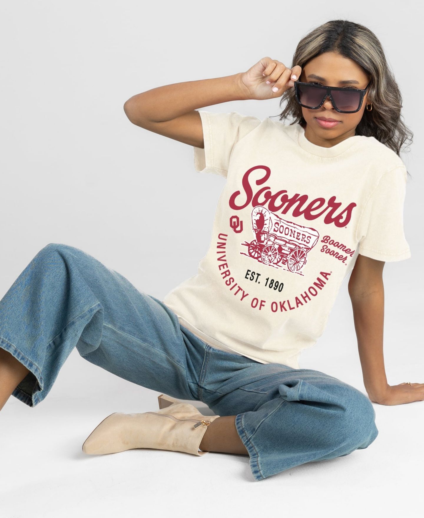 Женская футболка Gameday Couture Natural Oklahoma Sooners You Know Our Name — фото 4