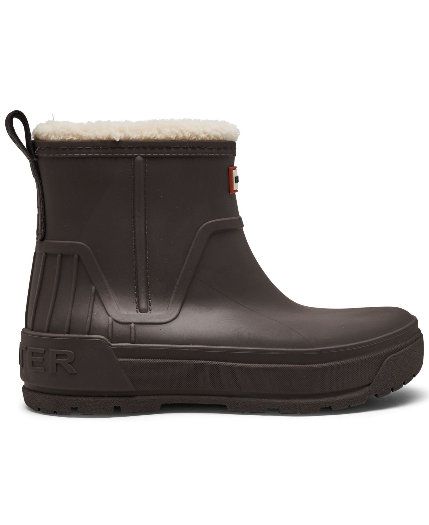 Женские ботинки Hunter Willa Insulated Waterproof, цвет: Тёмный коричневый — фото 2