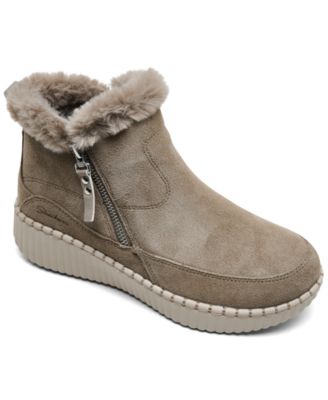 Women's Wilshire Blvd Fresh Zip Suede Bootie from Finish Line