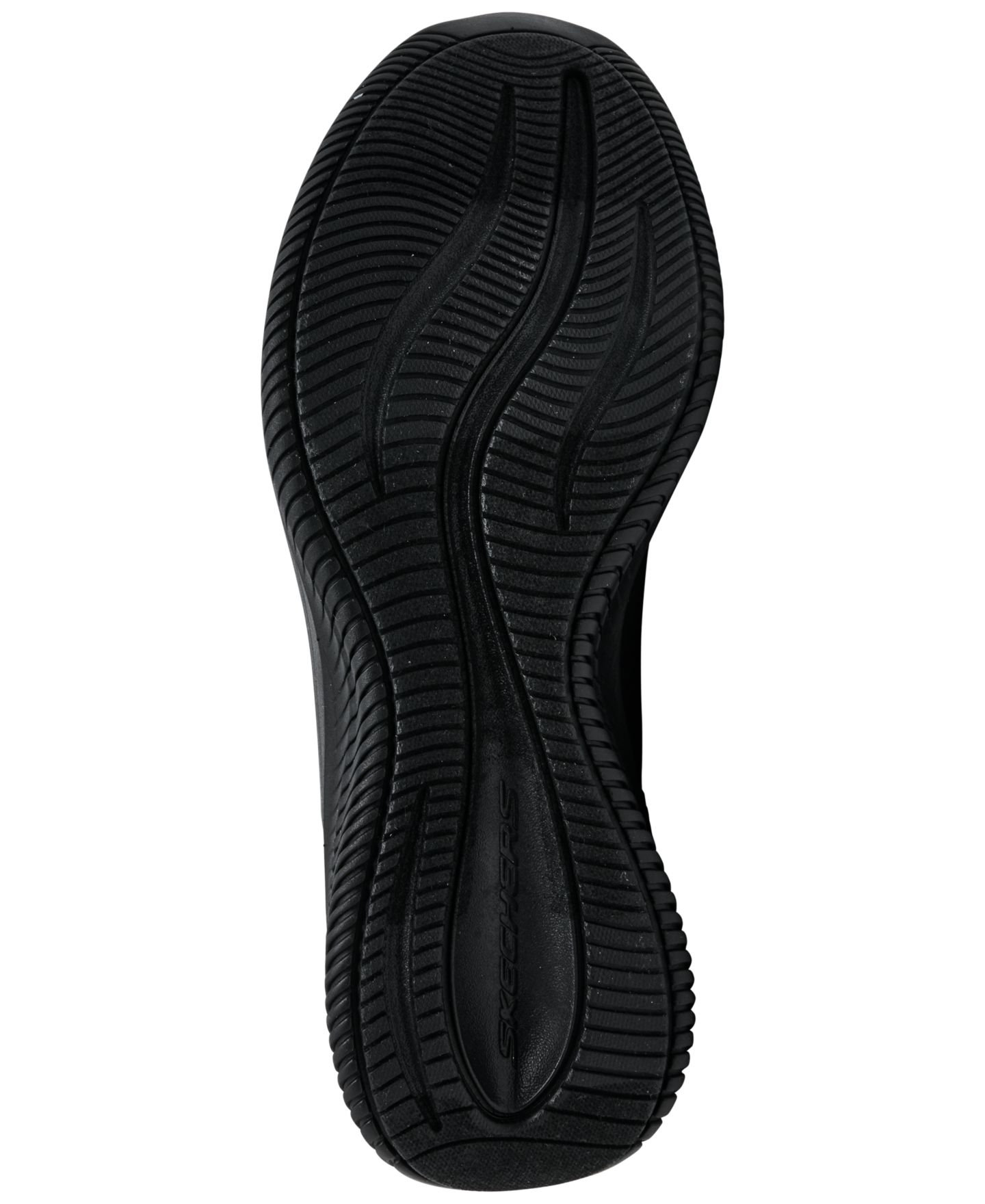 Женские кроссовки Skechers Slip-Ins: Ultra Flex 4.0 - Winter Rush Sneaker, цвет: Чёрный — фото 7